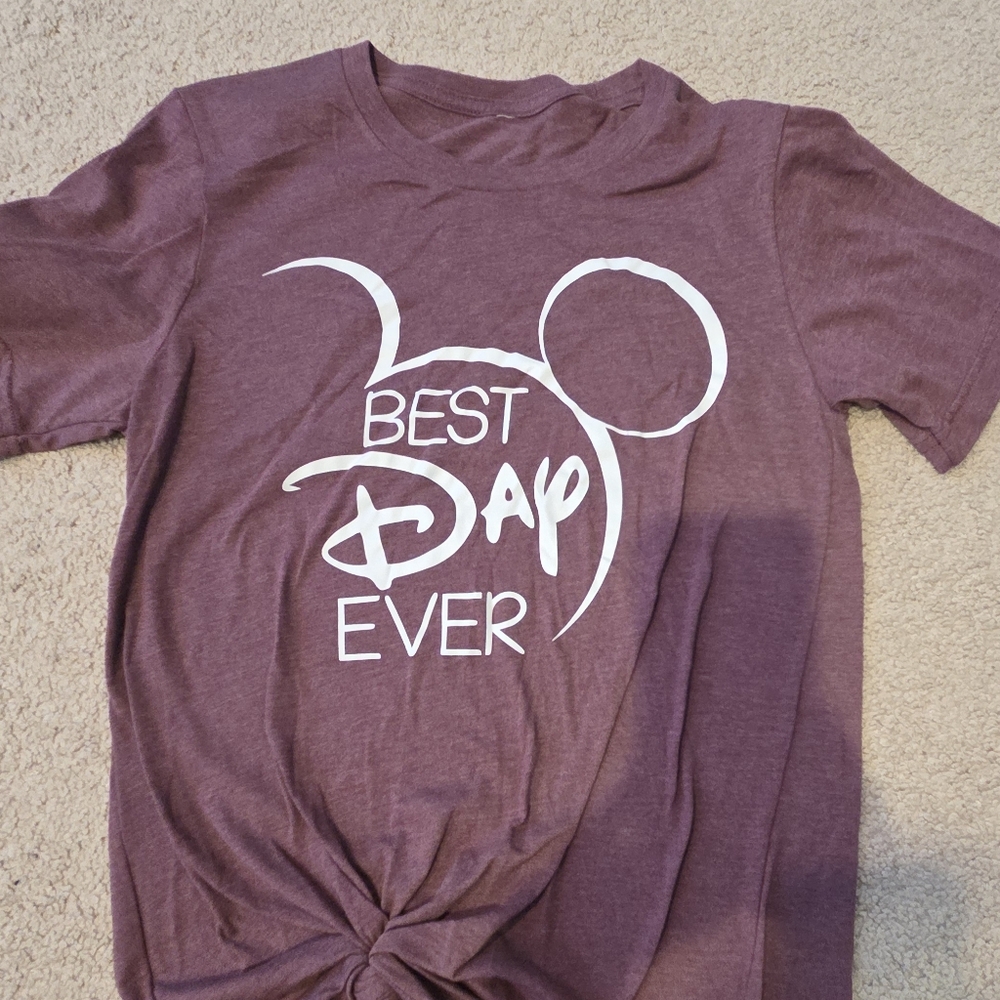 Heathered Purple DISNEY Graphic T-Shirt